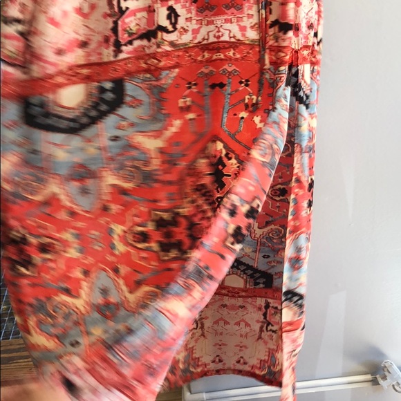 Long maxi with adjustable straps, in side slit. - Picture 5 of 8